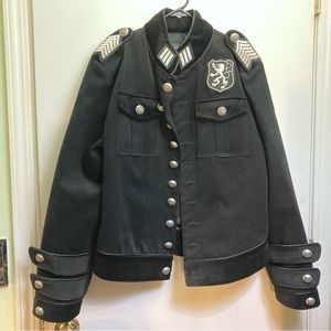 Shrine of Hollywood Gothic Military Jacket L
